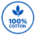 100% cotton