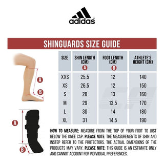 shinguards and Shin Guards Adidas Red and Blue WKF Approved
