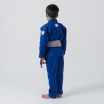 BJJ Gi child Kingz Kore V2 IBJJF Blue