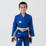 BJJ Gi child Kingz Kore V2 IBJJF Blue