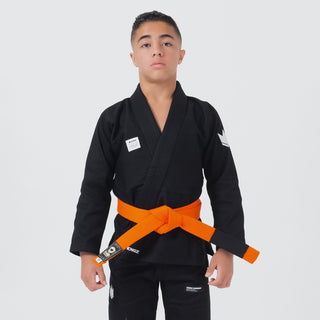 BJJ Gi child Kingz Kore V2 IBJJF Black