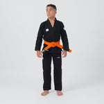 BJJ Gi child Kingz Kore V2 IBJJF Black