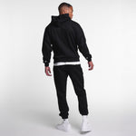 Felpa Boxraw East Street con cappuccio Nero-Combat Arena