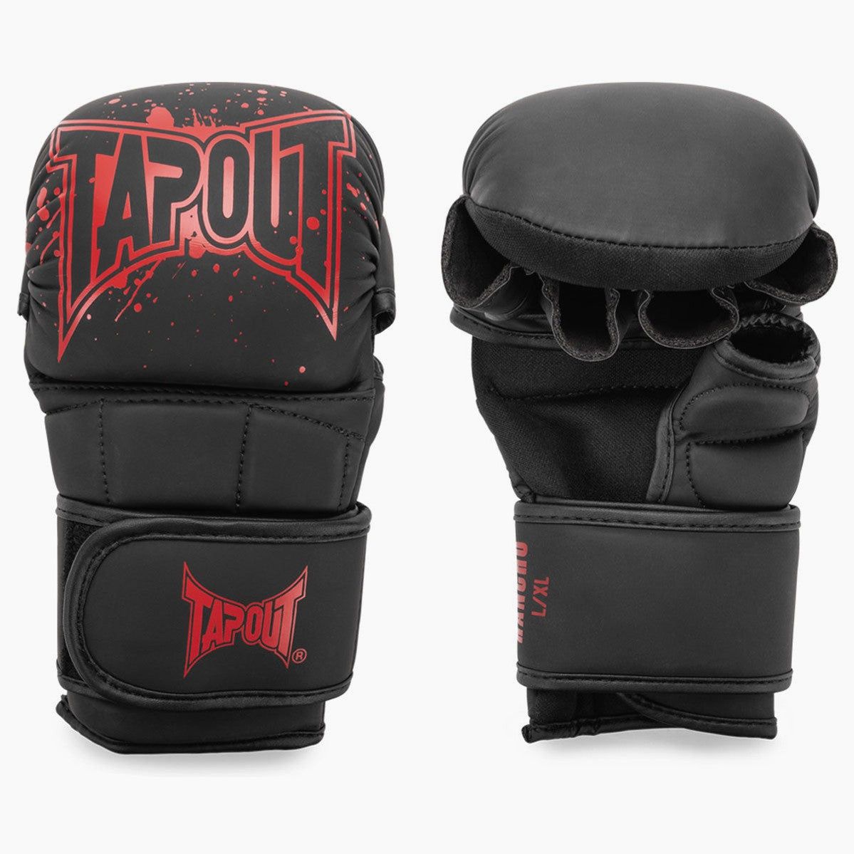 Guanti MMA Corsport ATR 8725 01 – Ecopelle Palmo Aperto – Jumbo Imbottiti – Nero – Arti Marziali E Boxe