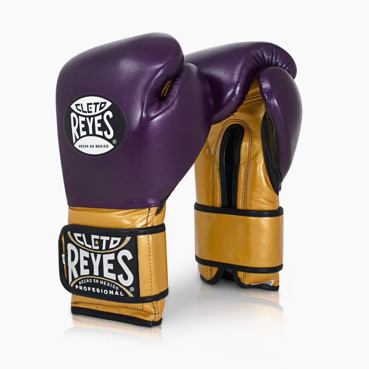 Boxing gloves Cleto Reyes Sparring CE6 Purple-Gold -  –  Combat Arena