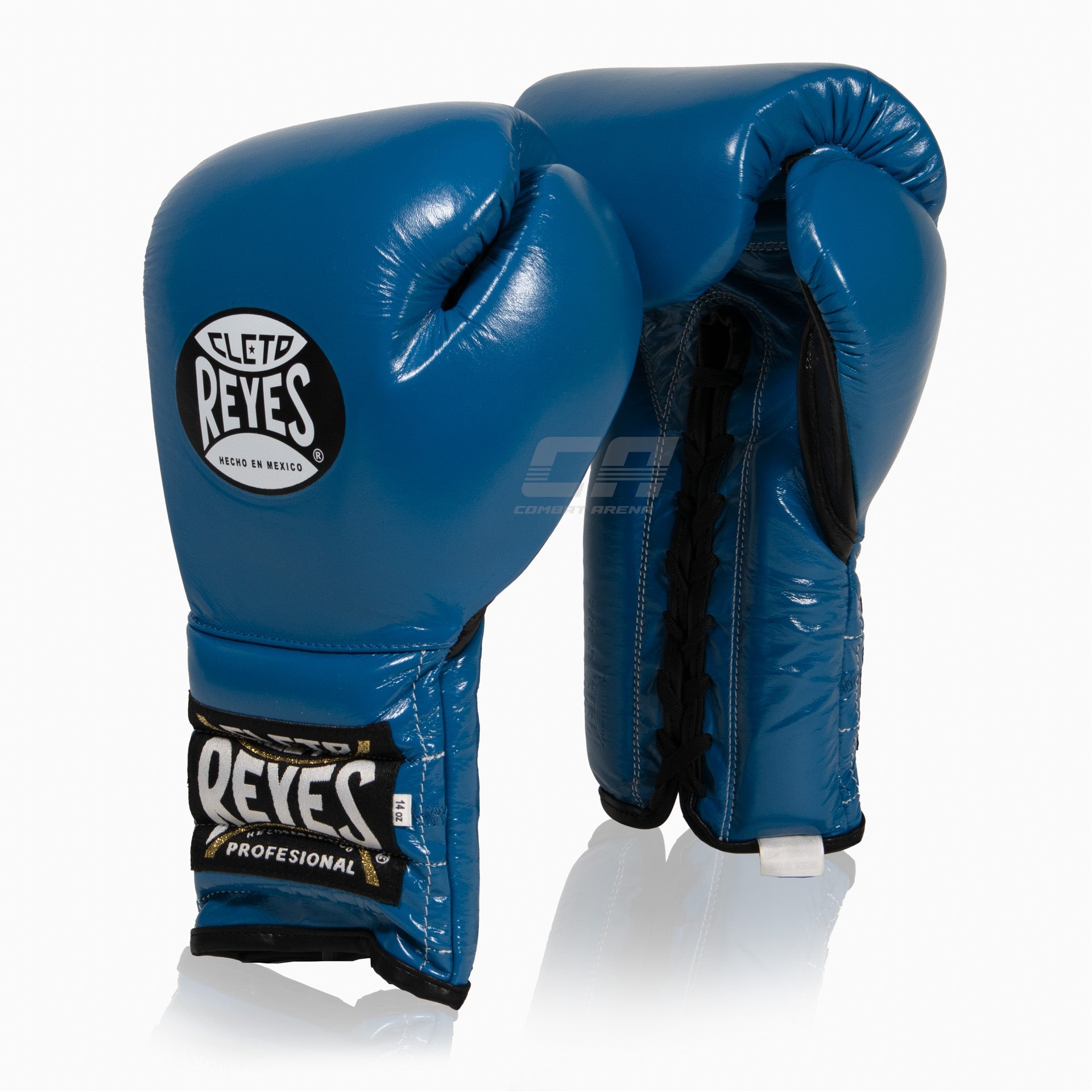 Boxing gloves Cleto Reyes Traditional Training CE4 Blue-black with