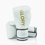 Boxing gloves Fairtex x Glory BGVG3 White-gold