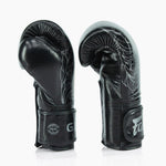 Boxing gloves Fairtex x Glory BGVG3 Black-silver