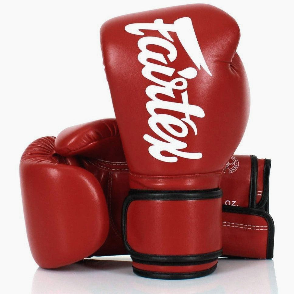 Thai boxing gloves Fairtex BGV14 Red – Combat Arena