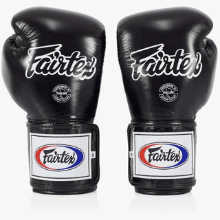 Thai boxing gloves Fairtex BGV5 Super Sparring Black