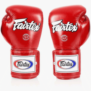 Thai boxing gloves Fairtex BGV5 Super Sparring Red