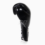 Boxing gloves Cleto Reyes Professional CB2 Black-Silver with laces