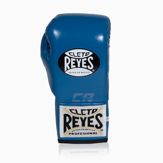 Boxing gloves Cleto Reyes Professional CB2 Blue-black with laces