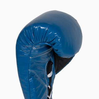 Boxing gloves Cleto Reyes Professional CB2 Blue-black with laces