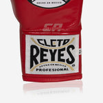 Boxing gloves Cleto Reyes Safetec CB4 Red-black with laces