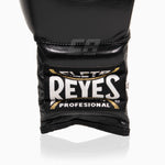 Boxing gloves Cleto Reyes Traditional Training CE4 Black-silver with laces