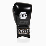 Boxing gloves Cleto Reyes Traditional Training CE4 Black-silver with laces