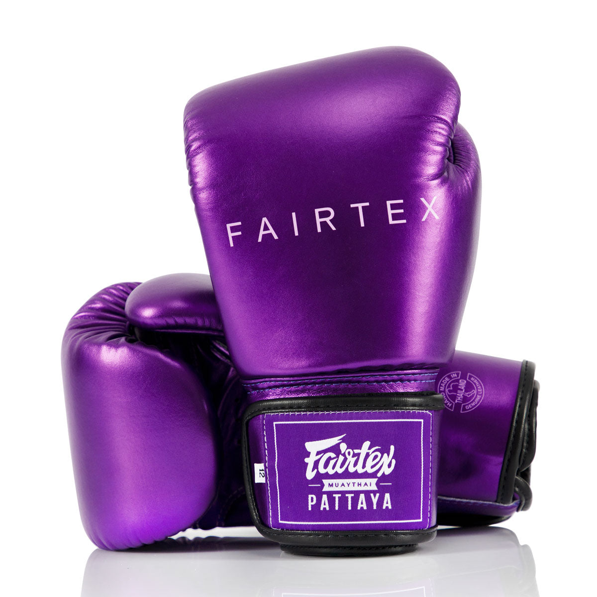Thai boxing gloves Fairtex Metallic BGV22 Purple