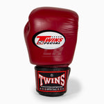 Thai boxing gloves Twins Special BGVL3 Wine Red