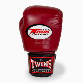 Thai boxing gloves Twins Special BGVL3 Wine Red