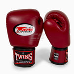 Thai boxing gloves Twins Special BGVL3 Wine Red