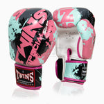 Thai boxing gloves Twins Special FBGVL3 Candy Rose