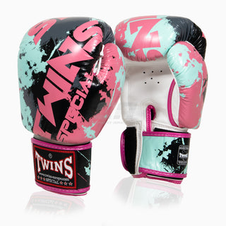 Thai boxing gloves Twins Special FBGVL3 Candy Rose