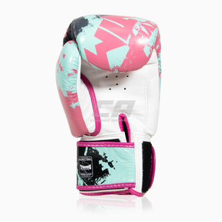 Thai boxing gloves Twins Special FBGVL3 Candy Rose
