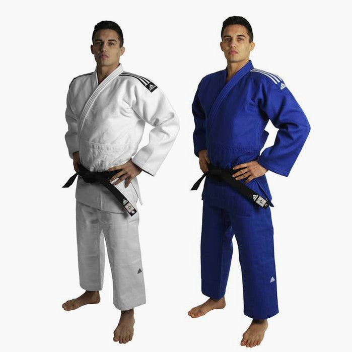 Judogi Adidas J730 Champion II IJF Slimfit with Stripes