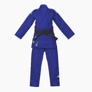 Blue judogi Adidas J730 Champion III IJF Slimfit