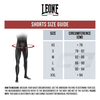 MMA shorts Leone Logo Wacs AB952