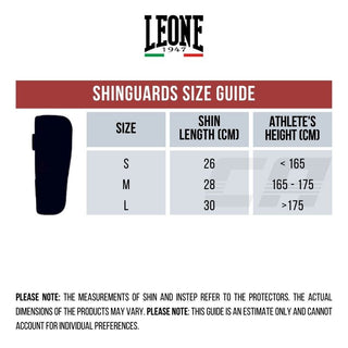 Shinguards Leone DNA PT188