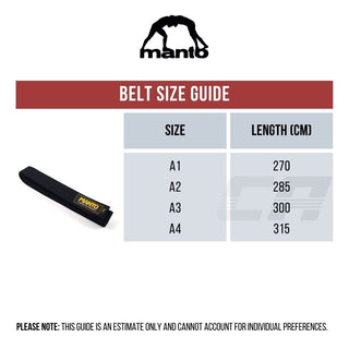 BJJ Belt Manto Original