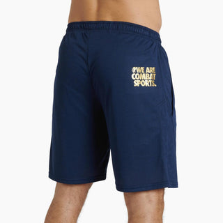 Pantaloncini allenamento Leone DNA ABX726 Blu-Combat Arena