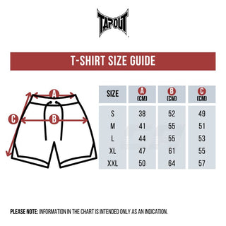 Shorts Tapout Blashed Black