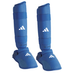 shinguards and Shin Guards Adidas Red and Blue WKF Approved