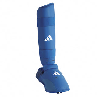 shinguards and Shin Guards Adidas Red and Blue WKF Approved