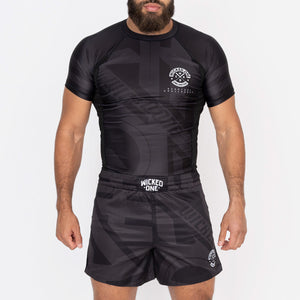 Rashguard Wicked One Outsiderz maniche corte-Combat Arena