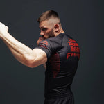 Rashguard Manto Fighting short sleeves Black