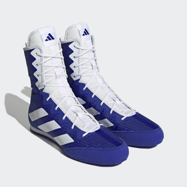 Boxing shoes Adidas Box Hog 4 Blue-White