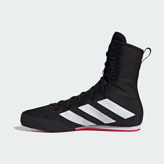 Scarpe da Boxe Adidas Box Hog 4 Nero-bianco-Combat Arena