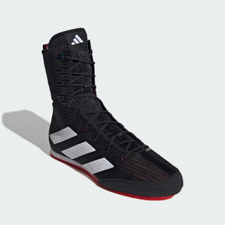 Scarpe da Boxe Adidas Box Hog 4 Nero-bianco-Combat Arena