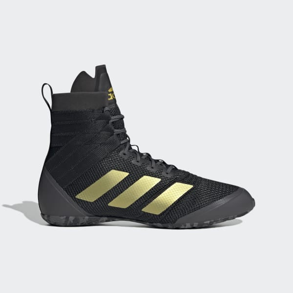 Boxing shoes Adidas Speedex 18 Black-gold – Combat Arena