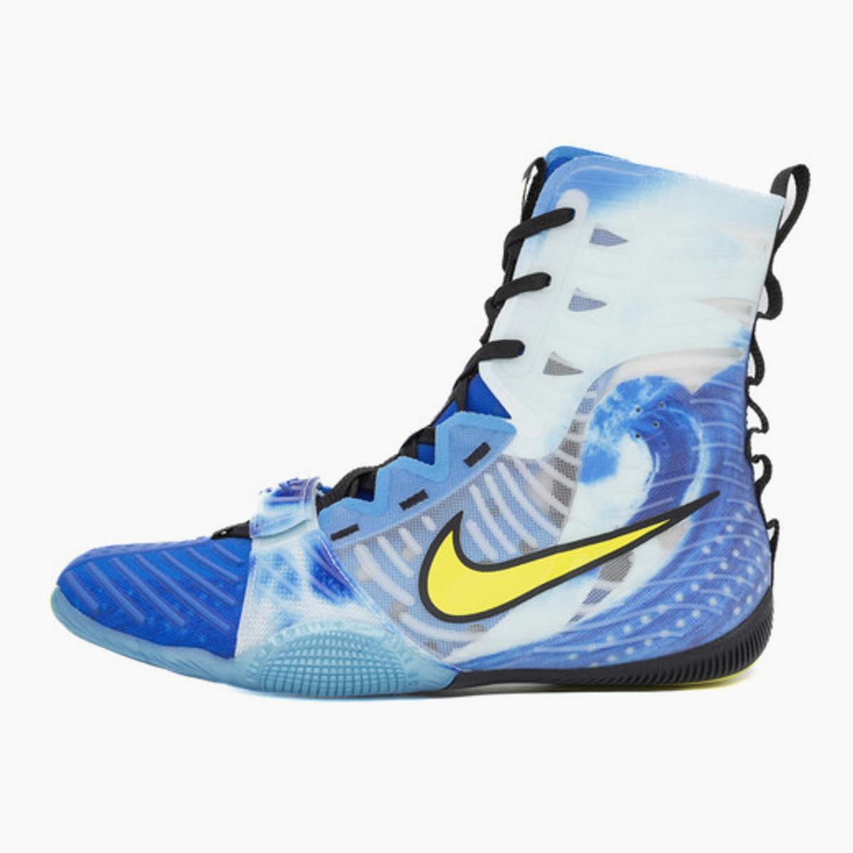 Boxing shoes Nike Hyperko 3 SE Photo Blue-Sonic Yellow-Combat Arena