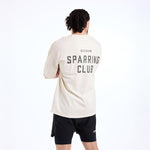 T-shirt Boxraw Sparring Club Oversize Beige-Combat Arena