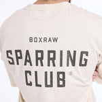 T-shirt Boxraw Sparring Club Oversize Beige-Combat Arena
