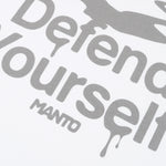 T-shirt Manto White drip