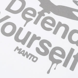 T-shirt Manto White drip