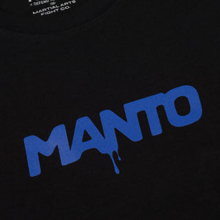 T-shirt Manto Black drip
