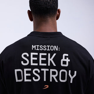 T-shirt Bivol x Boxraw Oversize Black